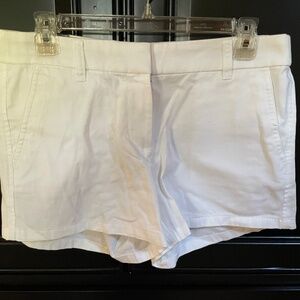 NWT J. Crew 3.5 Inch White Shorts-Size 4